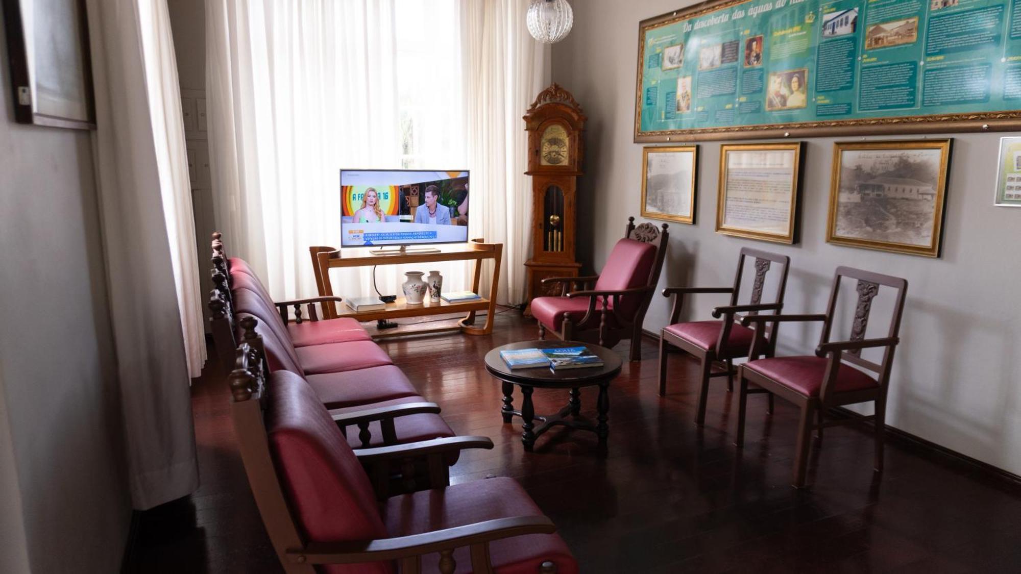 Hotel Caldas Da Imperatriz ซานโตอามาโร ดา อิมเปราตริซ ภายนอก รูปภาพ